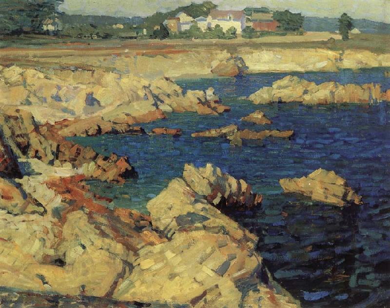 Ernest Bruce Nelson Pacific Grove Shortlime oil painting picture